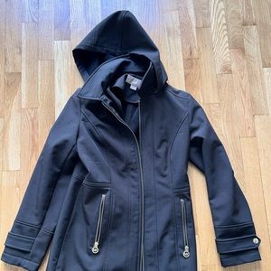 Michael Kors black winter rain coat size XS